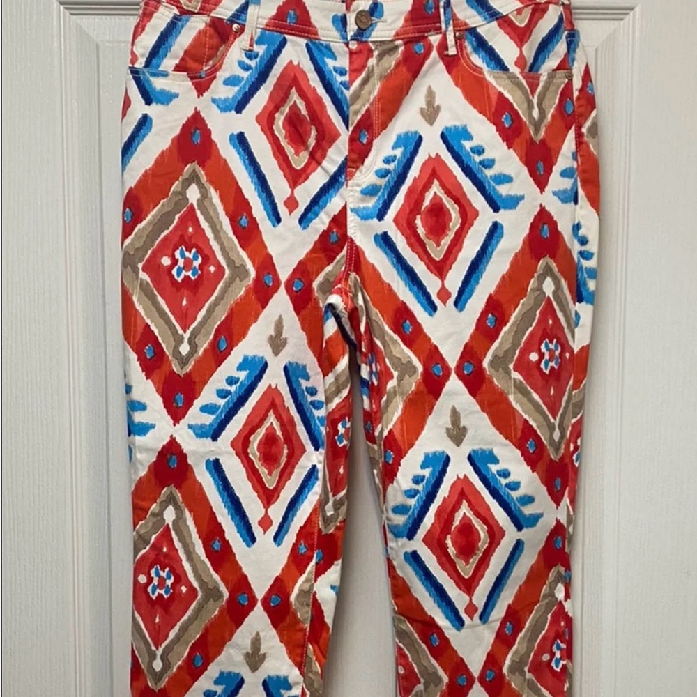 Colorful Geometric Kids Pants